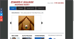 Desktop Screenshot of efsullivaninsurance.com